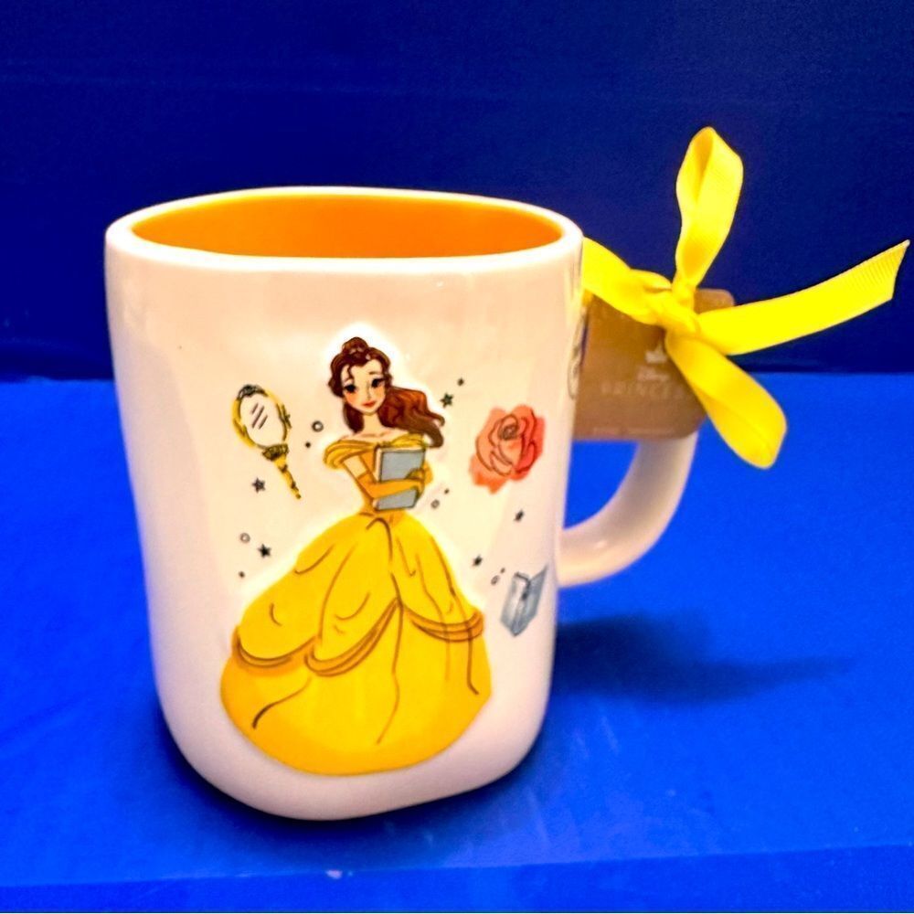 Disney Princess x Rae Dunn Belle ceramic Mug